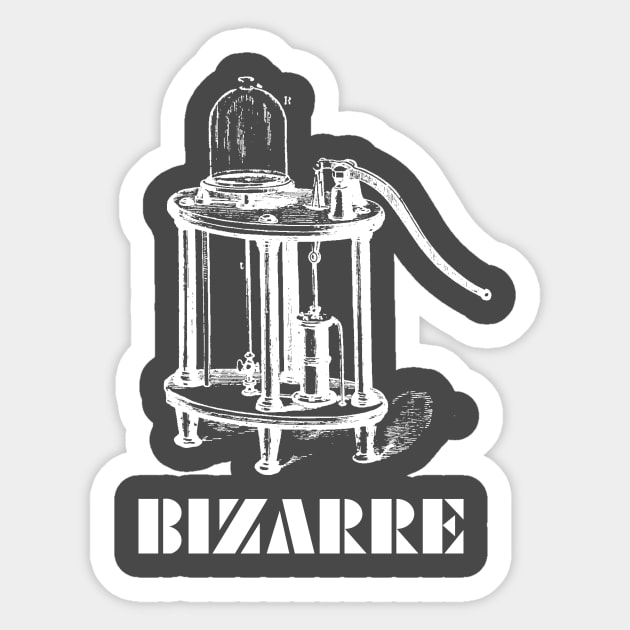 Bizarre Records Sticker by MindsparkCreative